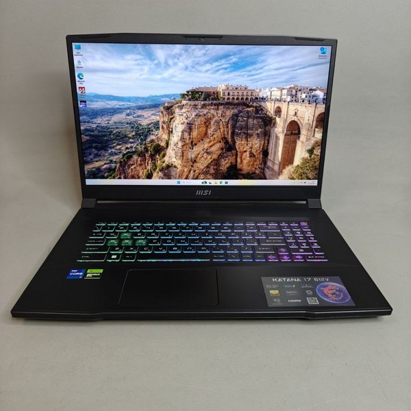 17.3'' FHD 144Hz Ноутбук MSI Katana 17 B12VGK-275XRU черный