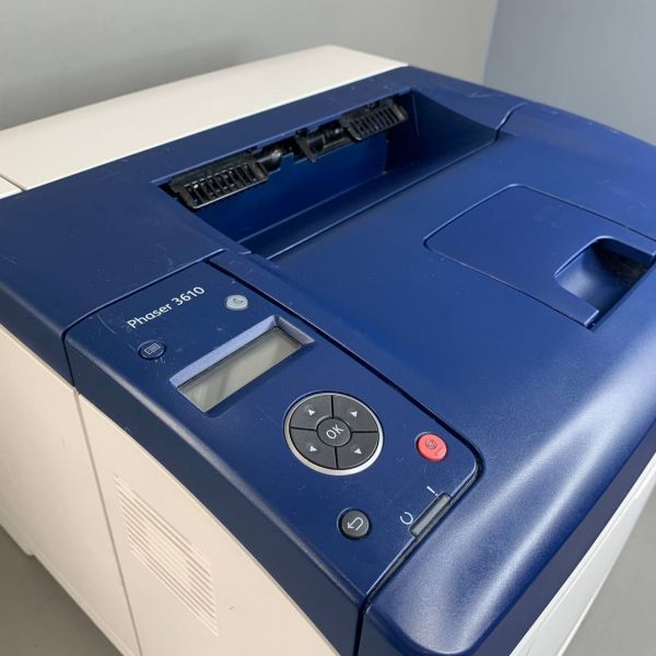 Принтер лазерный Xerox Phaser 3610DN, ч/б, A4, белый