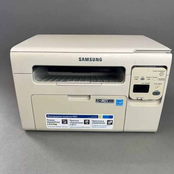 МФУ лазерное Samsung SCX-3405W для дома и офиса, wi-fi, черно-белая печать, А4