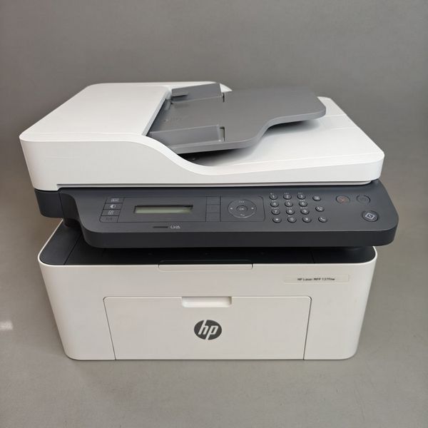 МФУ лазерное HP Laser MFP 137fnw белый