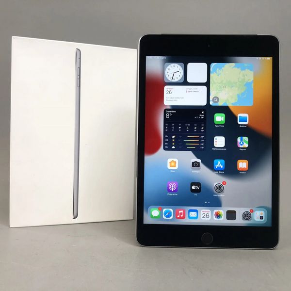 7.9'' Планшет Apple iPad Mini 4 (A1550), Wi-Fi + Cellular, RU, 128 gb, серый 
