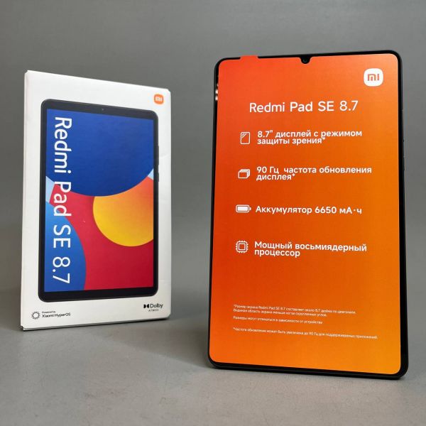 8.7'' Планшет Xiaomi Redmi Pad SE 4/128 ГБ WiFi, RU, Серый