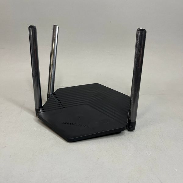 Роутер Wi-Fi Mercusys MR60X черный, двухдиапазонный, AX1500, 2.4/5ГГц 