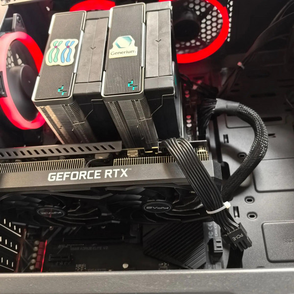 Игровой ПК / Ryzen 7 5700X  / 32Gb / ssd 1Tb m.2 / 8Gb RTX3070