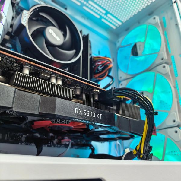 Игровой ПК Ryzen 5 5500 / 16Gb / 480Gb + 1Tb / 8Gb RX6600XT