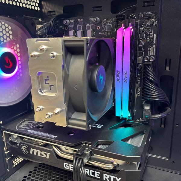 Игровой ПК / i3-12100f / 16Gb / SSD 512Gb m.2 / 8Gb RTX3050 