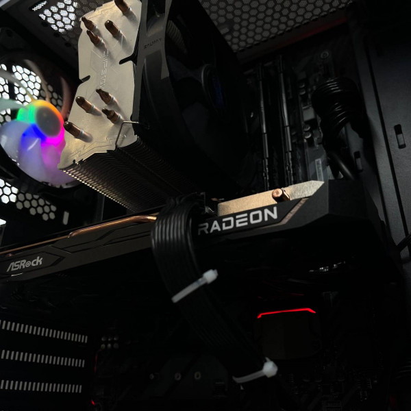 Игровой ПК / i7-7700k / 32Gb / SSD 256Gb m.2 / 1Tb / 8Gb RX6600XT
