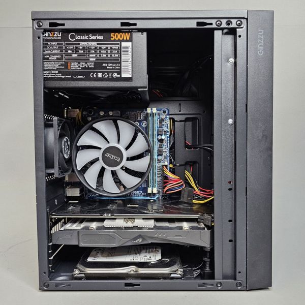 Игровой ПК / i5-3470 / 16Gb / SSD 120Gb / 320Gb / 2Gb GTX1050