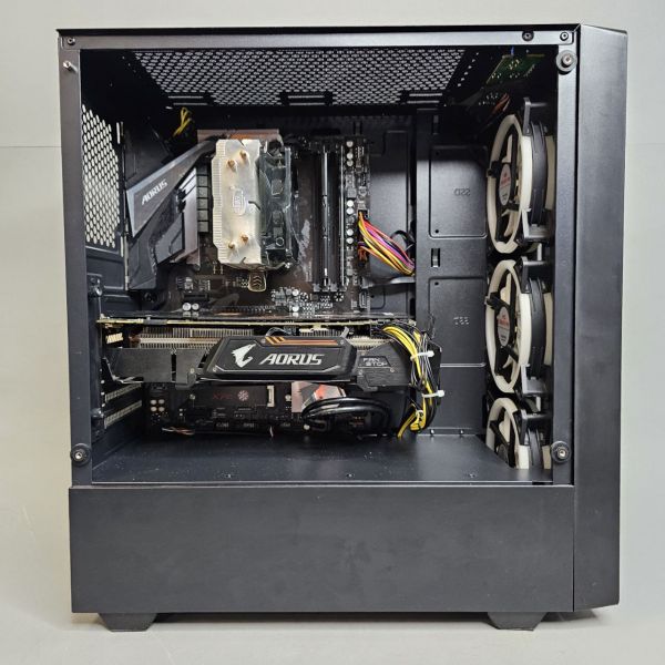 Игровой ПК / Ryzen 5 1600x / 16Gb / 120Gb m.2 / HDD 500Gb / GTX1070