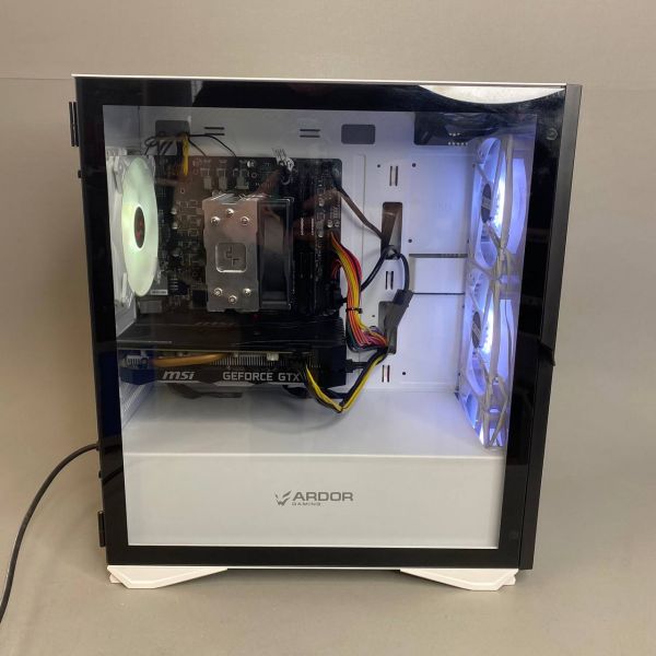 Игровой ПК / i3-12100f / 16Gb / SSD 240Gb m.2 / HDD 1Tb / 6Gb GTX1660 Super 