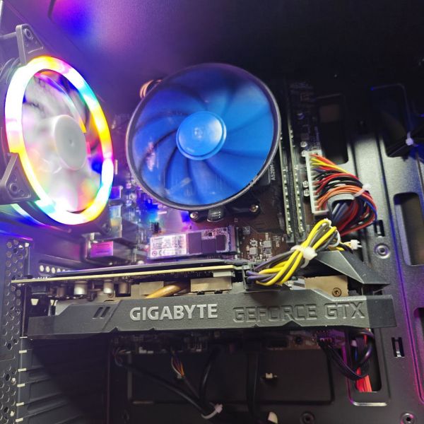 Игровой ПК Ryzen 5 3400GE / 16Gb / 128Gb m.2 / HDD 500Gb /  6Gb GTX1660 Super