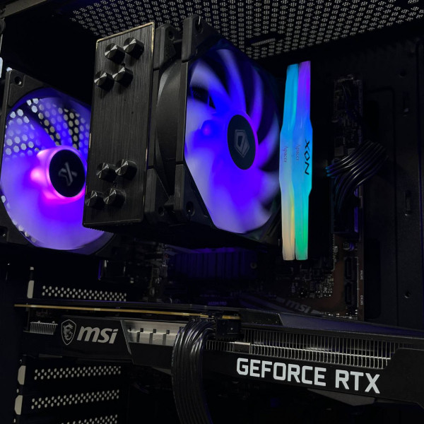 Игровой ПК / Ryzen 5 4500 / 16Gb / SSD 240Gb m.2 / 1Tb / 8Gb RTX3060Ti 