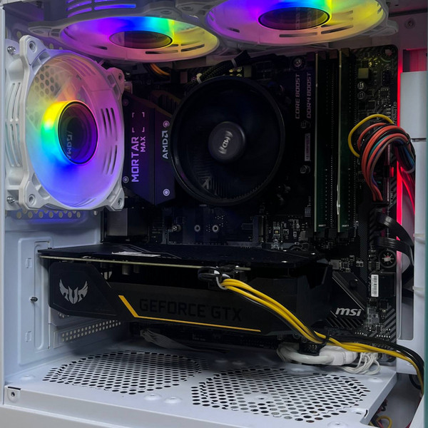 Игровой ПК Ryzen 3 3200G / 16Gb / 240Gb SSD / HDD 500Gb / 6Gb GTX1660