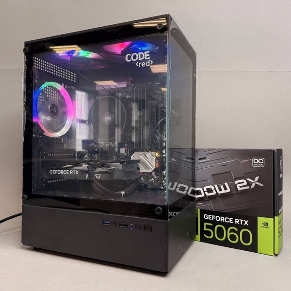 Игровой ПК Ryzen 5 5500 / 32Gb / SSD 512Gb m.2 / 1Tb HDD / 8Gb RTX 5060