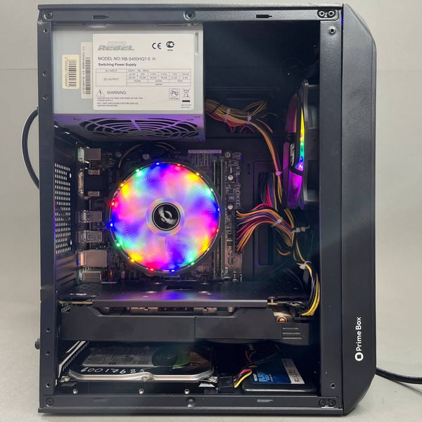 Игровой ПК / i5-6500 / 16Gb / SSD 240Gb / HDD 500Gb / 4Gb RX570