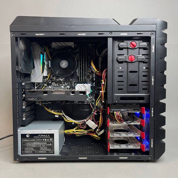 Игровой ПК Ryzen 5 3600 / 16Gb / 240Gb SSD / HDD 500Gb / 4Gb GTX1050Ti