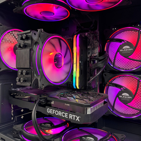 Игровой ПК / i5-14400f / 16Gb / ssd 512Gb m.2 / 8Gb RTX4060 