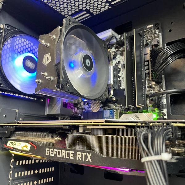 Игровой ПК Ryzen 5 5600 / 16Gb / 512Tb m.2 / HDD 1Tb / 8Gb RTX2070
