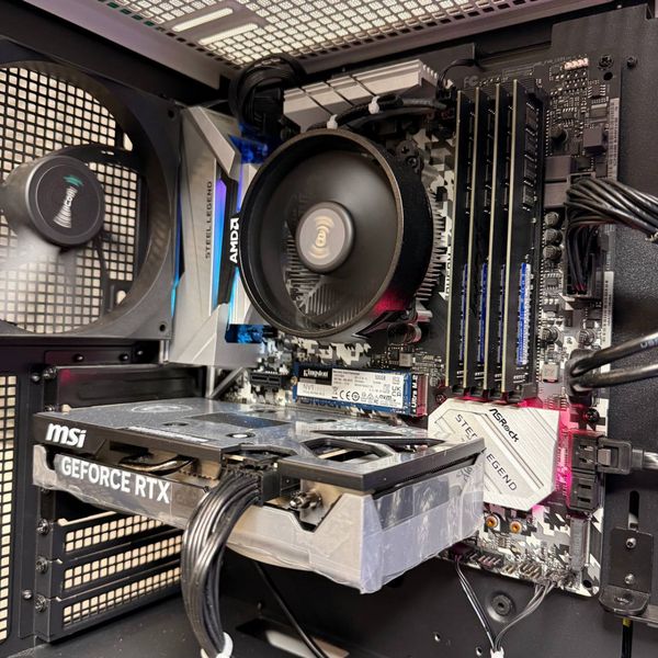 Игровой ПК Ryzen 5 5500 / 32Gb / 500Gb + 1Tb / 8Gb RTX5060