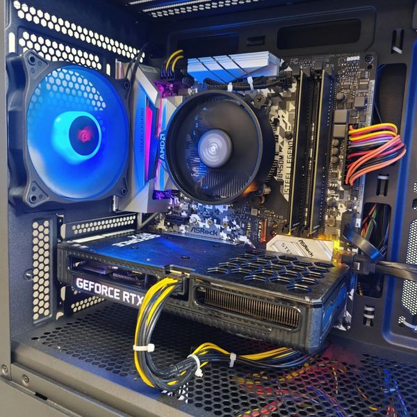 Игровой ПК R5 5500 / 16Gb / ssd 480Gb / HDD 500Gb / 12Gb RTX3060