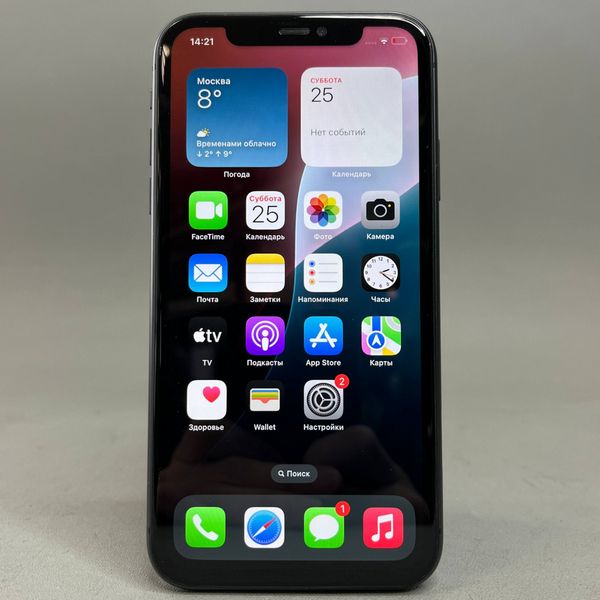 Смартфон Apple iPhone 11 128 ГБ RU, Dual: nano SIM + eSIM, черный