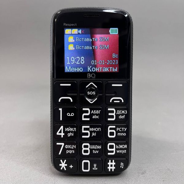 Мобильный телефон кнопочный BQ 1851 чёрный