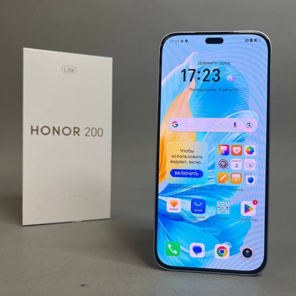 Смартфон HONOR 200 Lite 8/256 ГБ RU, Dual nano SIM, Starry Blue