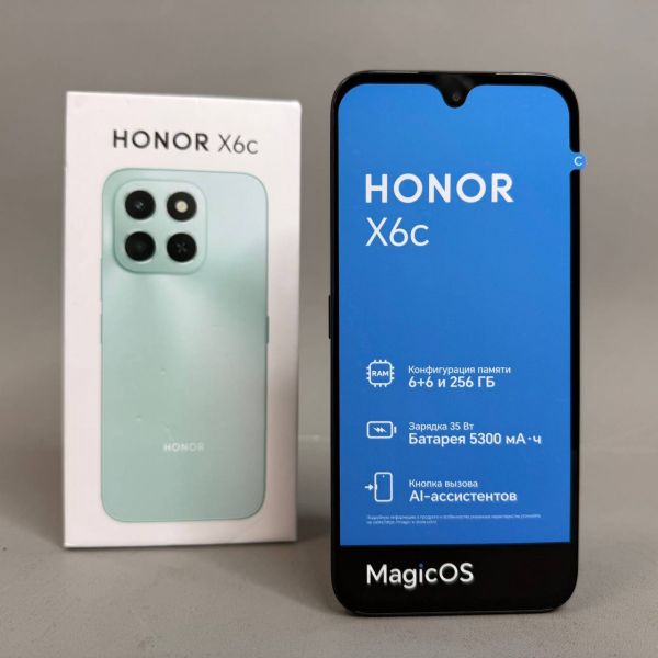 Смартфон Honor X6c 6/128GB Черный