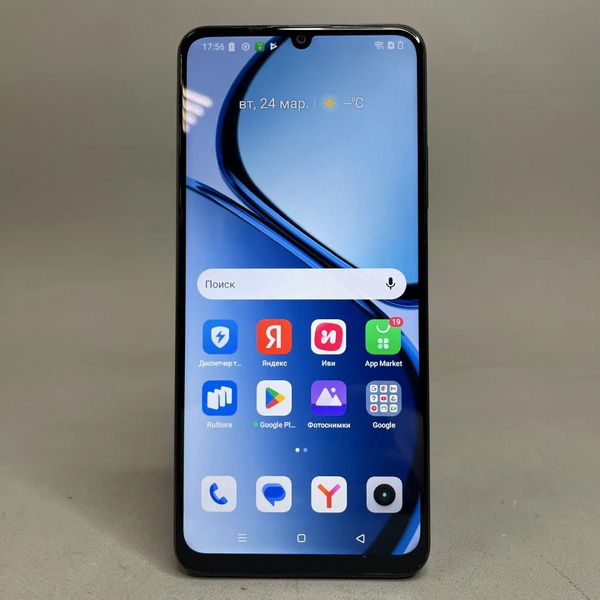 Смартфон realme Note 60X 3/64 ГБ, Dual nano SIM, черный