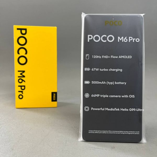 Смартфон Xiaomi POCO M6 Pro 12/512 ГБ Global , Dual nano SIM, синий