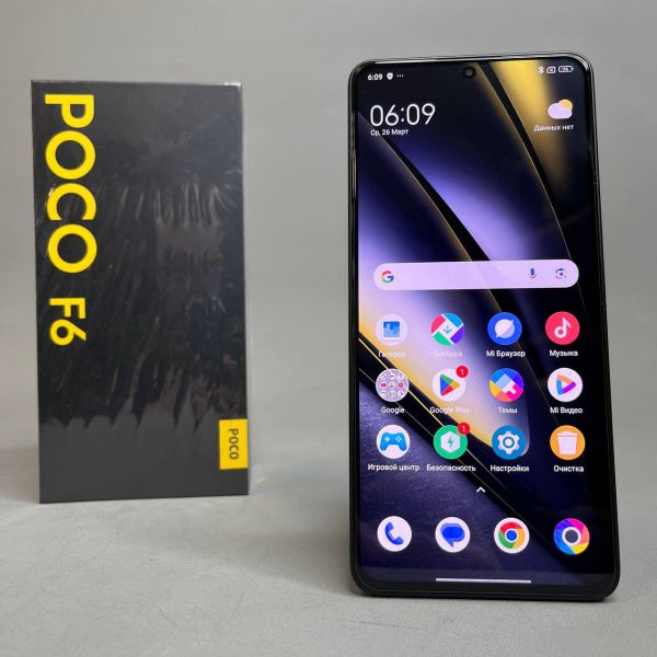 Смартфон Xiaomi Poco F6 12/512 ГБ Global, Dual nano SIM, черный