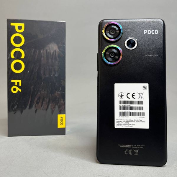 Смартфон Xiaomi Poco F6 12/512 ГБ Global, Dual nano SIM, черный