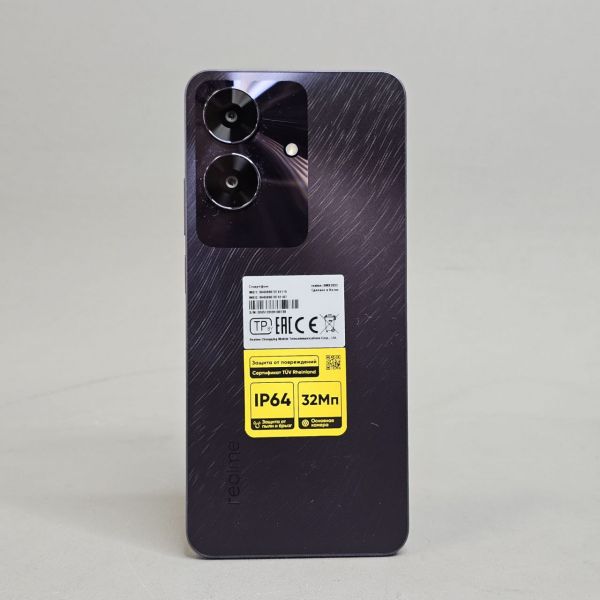 Смартфон realme Note 60 6/128 ГБ RU, Dual nano SIM, черный