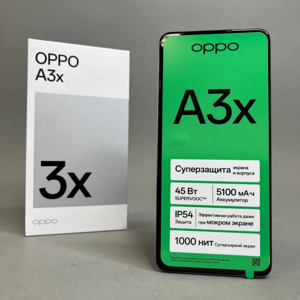 Смартфон Oppo A3x 4/128Gb Лазурный