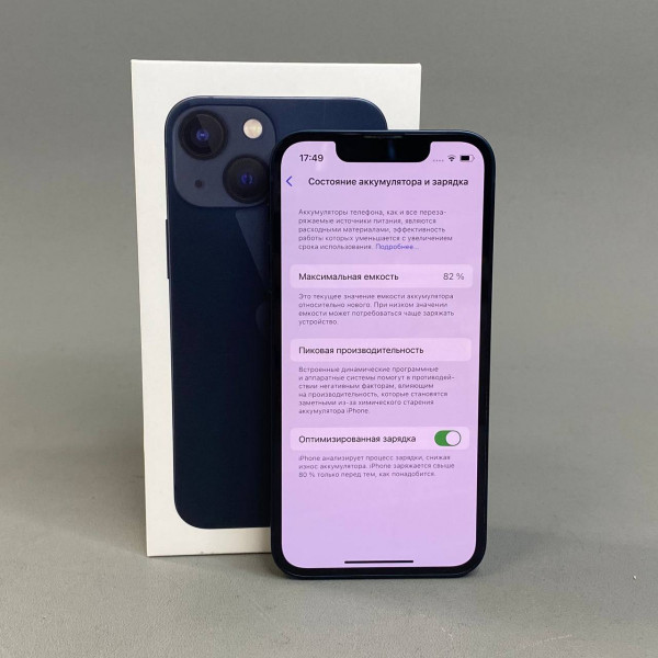 Смартфон Apple iPhone 13 mini 128 ГБ, Черный, RU Dual: nano SIM + eSIM