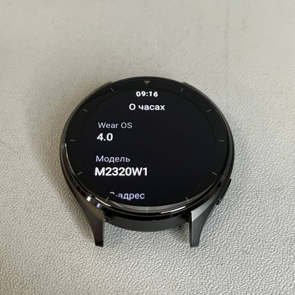 Cмарт часы Xiaomi Watch 2 Black Case and Black TPU Strap M2320W1