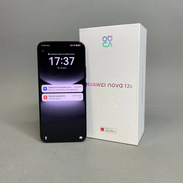 Смартфон HUAWEI nova 12s 8/256GB черный