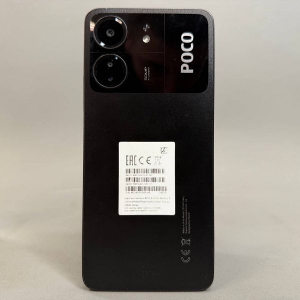 Смартфон POCO C65 8/256 ГБ RU, Dual nano SIM, черный