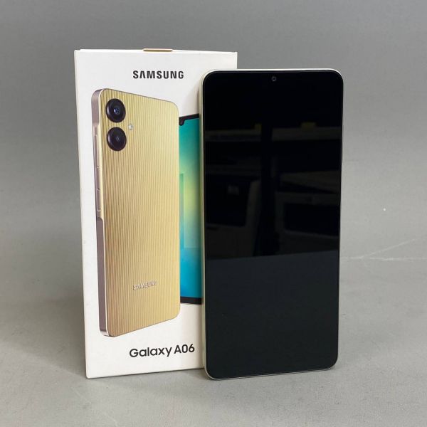 Смартфон Samsung Galaxy A06 4/64 ГБ, Dual nano SIM, золотой