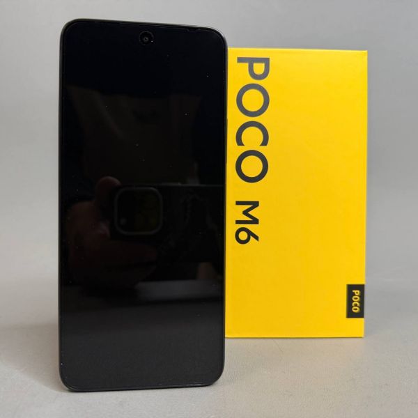 Смартфон Xiaomi Poco M6 4G 6/128 ГБ Global, Dual nano SIM, черный