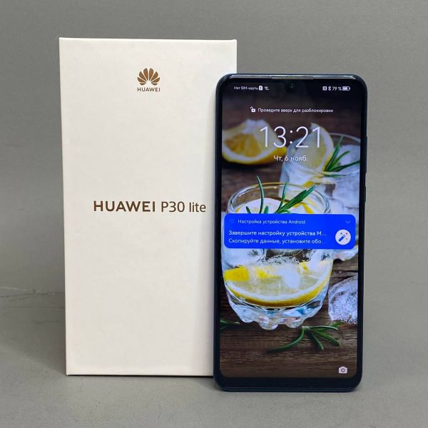 Смартфон HUAWEI P30 Lite 4/128 ГБ Global, Dual nano SIM, насыщенный бирюзовый