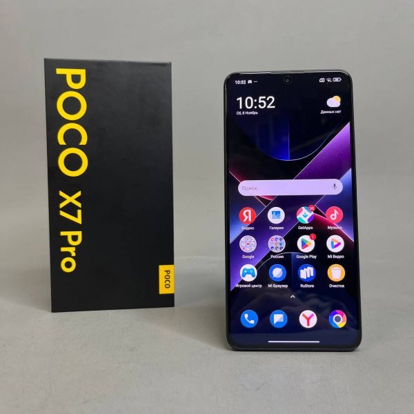 Смартфон Xiaomi Poco X7 Pro 5G 8/256 ГБ RU, Dual nano sim, черный