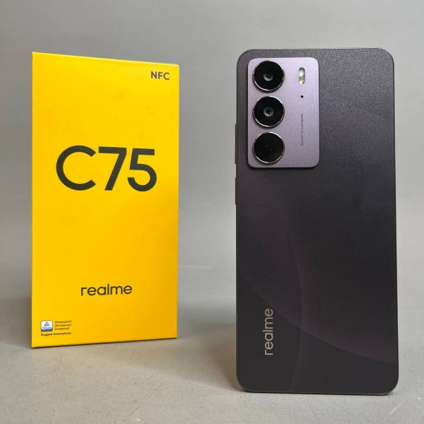 Смартфон realme C75 8/256 ГБ RU, Dual nano SIM, черный