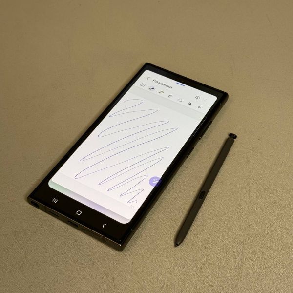 Смартфон Samsung Galaxy S24 Ultra 12/256 ГБ, nano SIM + eSIM, Ru, Titanium black (Чёрный) 