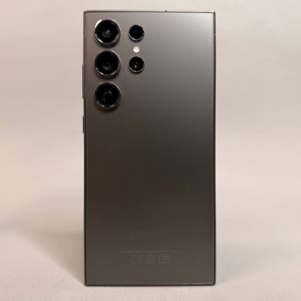 Смартфон Samsung Galaxy S24 Ultra 12/256 ГБ, nano SIM + eSIM, Ru, Titanium black (Чёрный) 