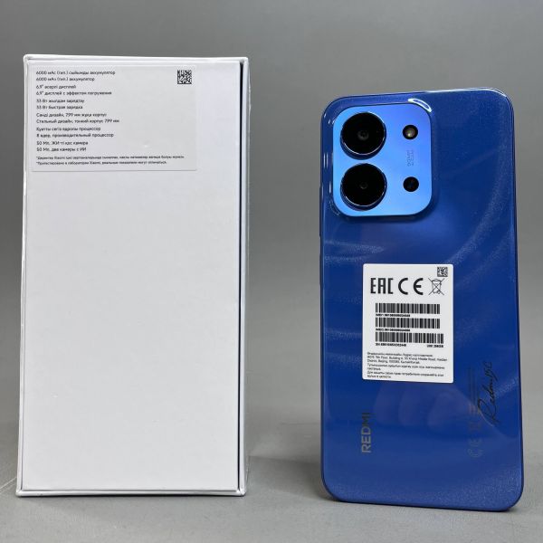 Смартфон Xiaomi Redmi 15C 4/256 ГБ RU, Dual nano SIM, Moonlight Blue