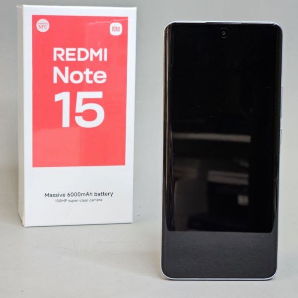 Смартфон Xiaomi Redmi Note 15 8/256Gb RU, Dual nano SIM, Glacier Blue