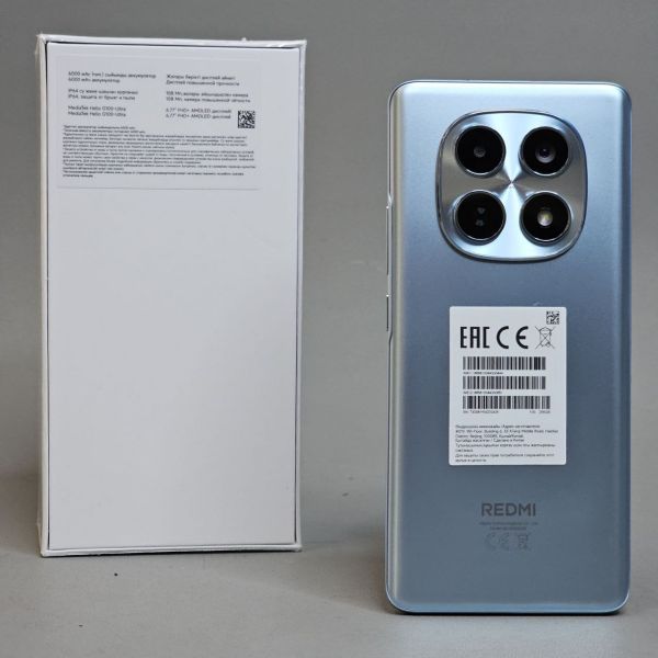Смартфон Xiaomi Redmi Note 15 8/256Gb RU, Dual nano SIM, Glacier Blue