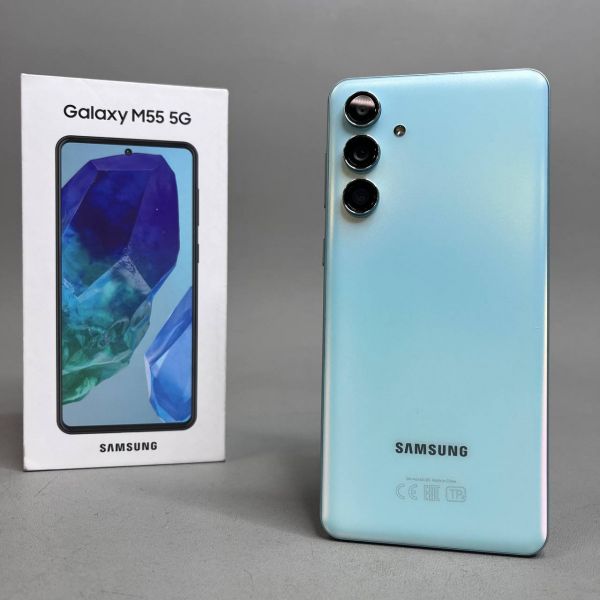 Смартфон Samsung Galaxy M55, 8/128Gb, Light Green 