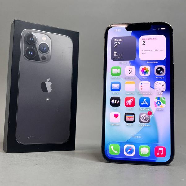 Смартфон Apple Iphone 13 Pro 128 ГБ Graphite, Dual: nano SIM + ESIM 